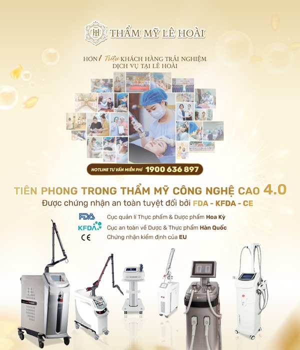 Thẩm Mỹ Lê Hoài - Chuyên chăm sóc da, xử lý mụn, nám, tàn nhang