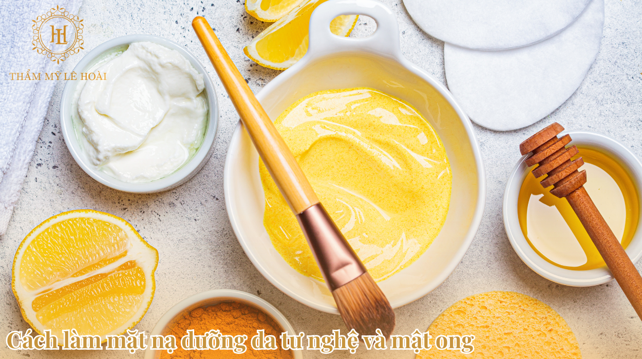 Cách làm mặt nạ dưỡng da từ nghệ và mật ong