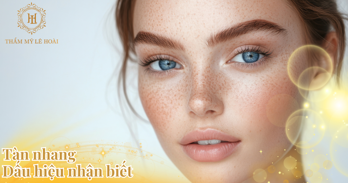 Dấu hiệu nhận biết tàn nhang