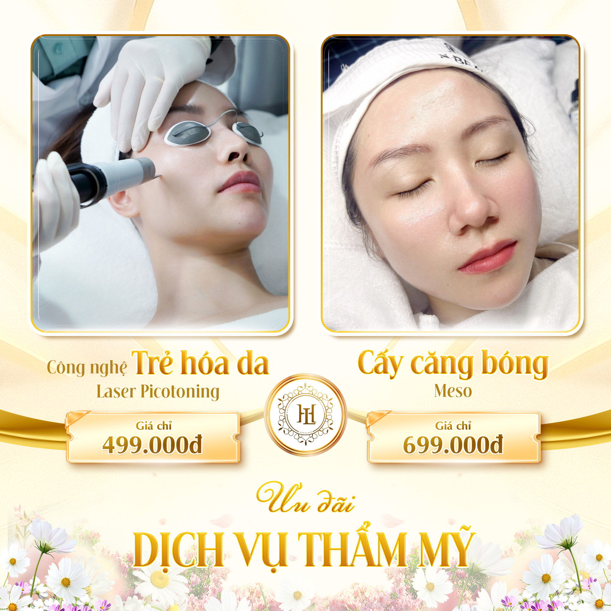 Dịch vụ chăm sóc da chuyên sâu tại Thẩm mỹ Lê Hoài